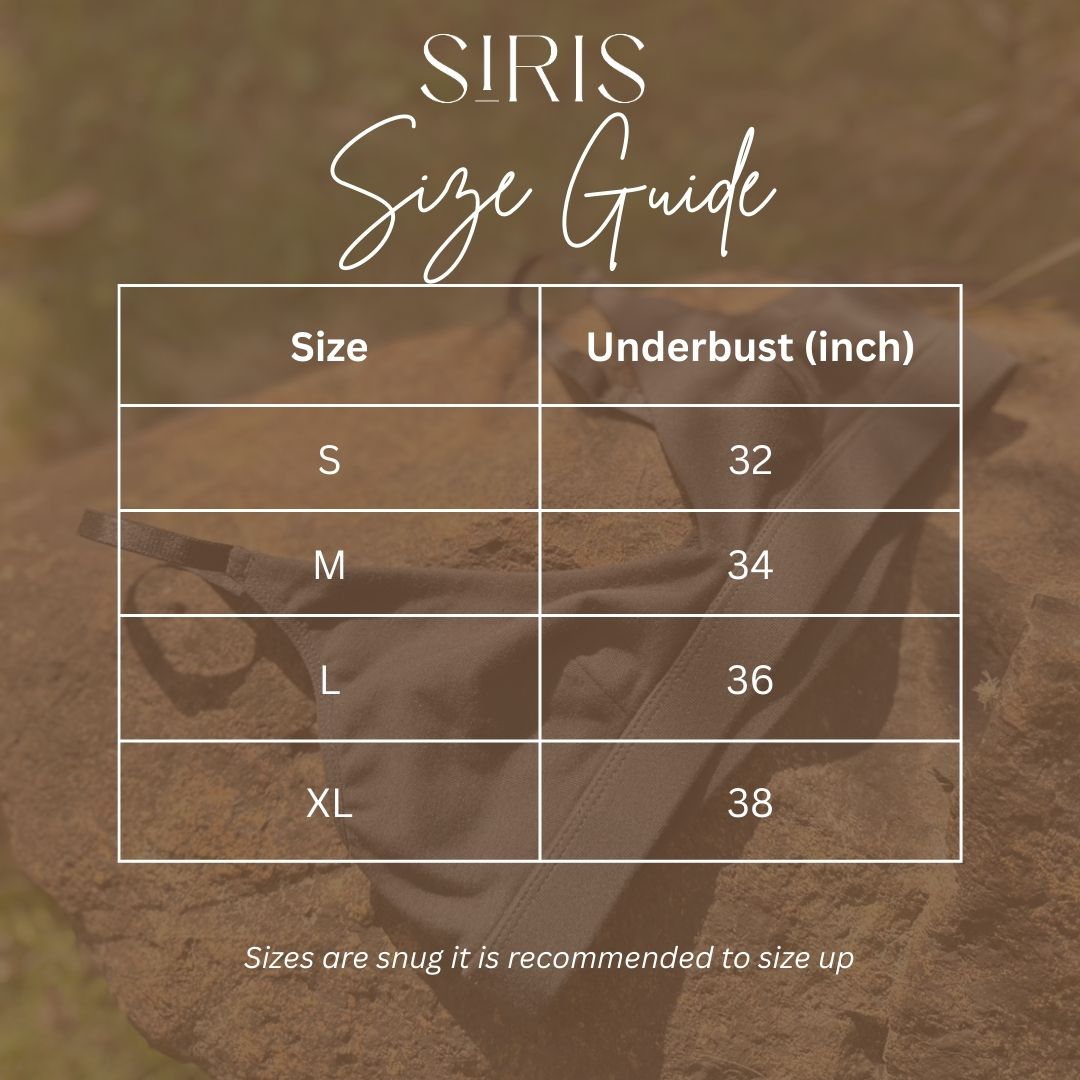 Siris Soft Bralette - Chocolate