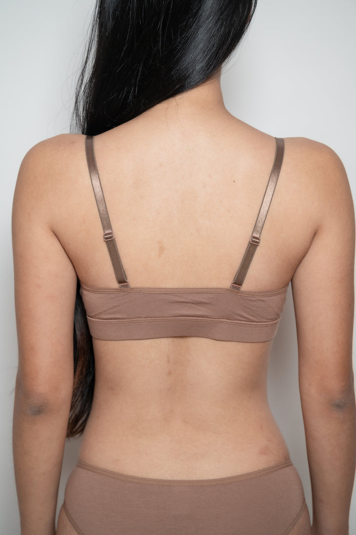 Siris Soft Bralette - Chocolate