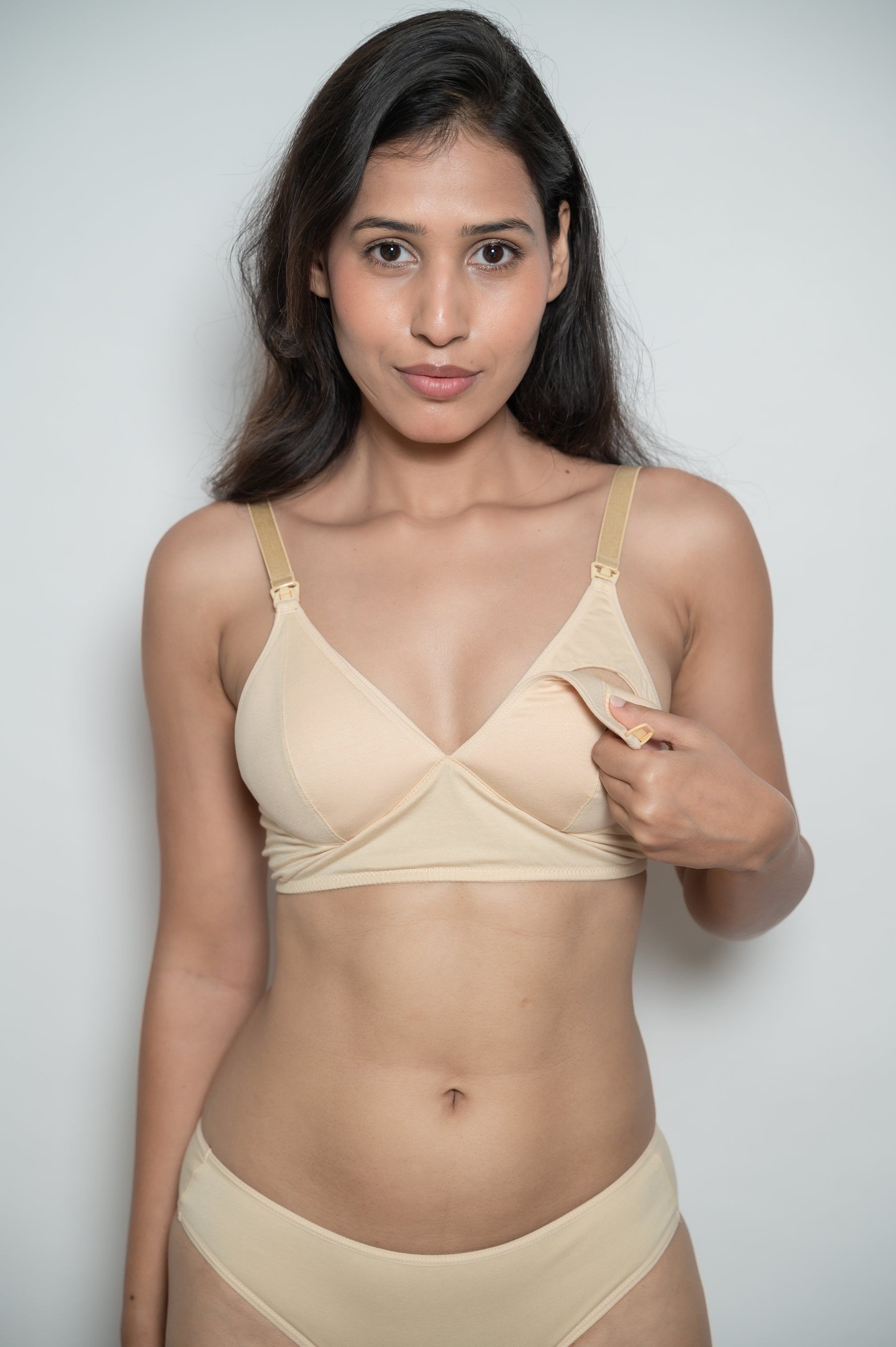 Nursing Bra - Sand (Discounted item)